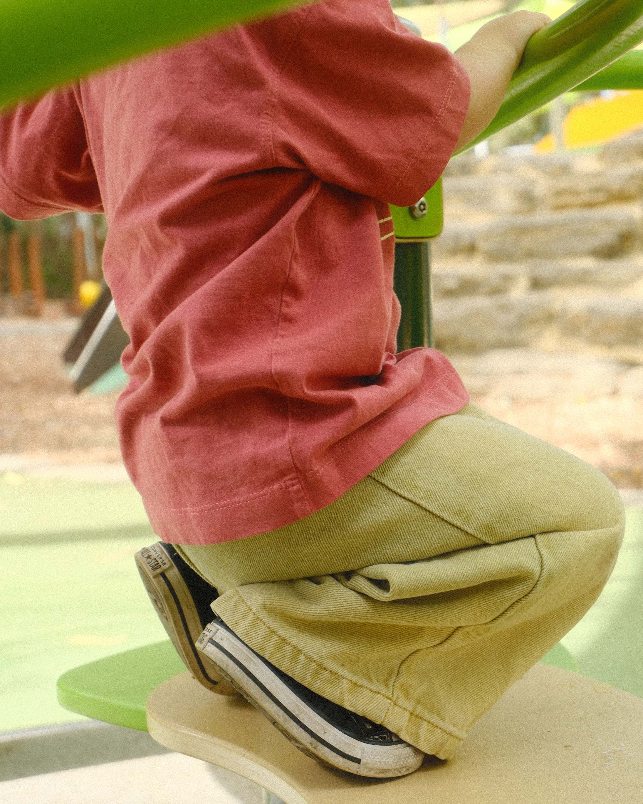 Faded Green Jean - size XS