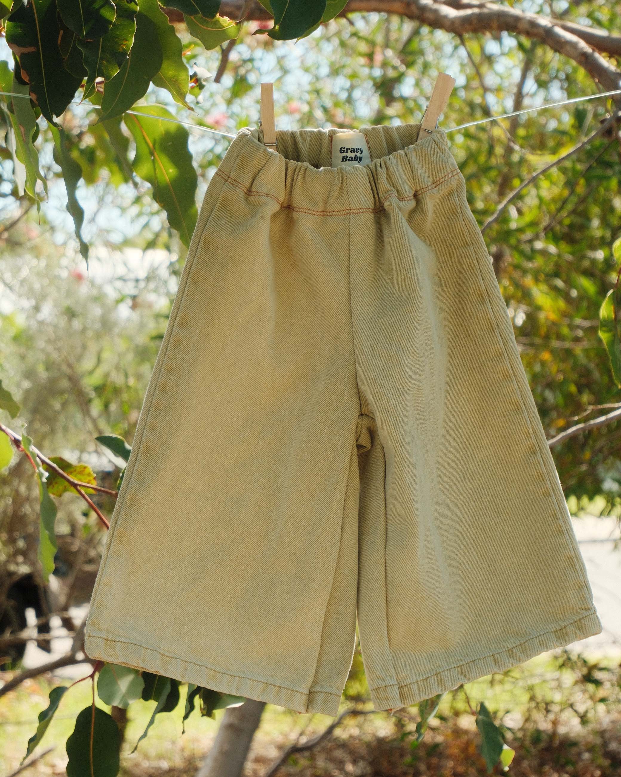 Faded Green Jean - size XS